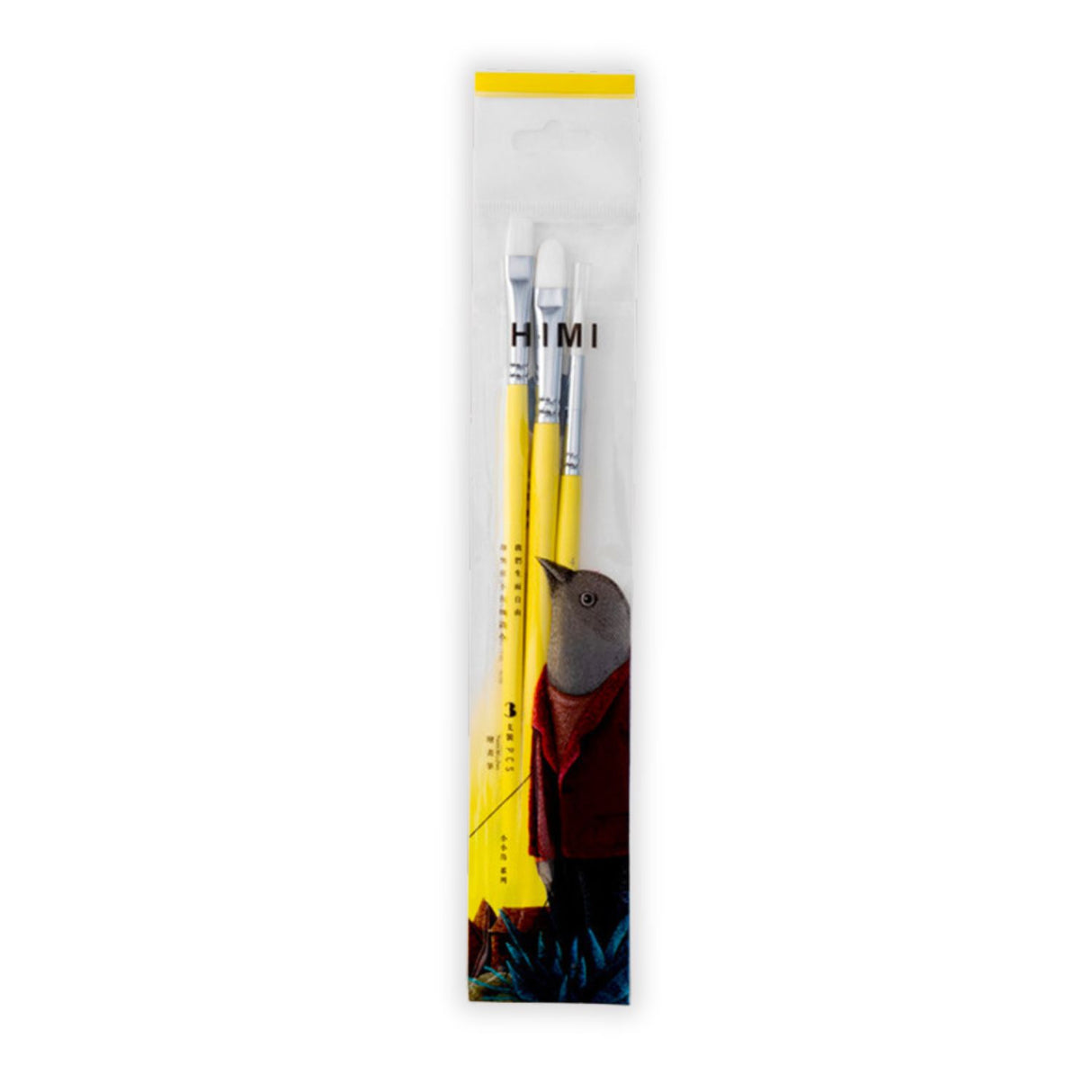 Himi - Set 3 Pinceles Little Bird Express Edition Yellow