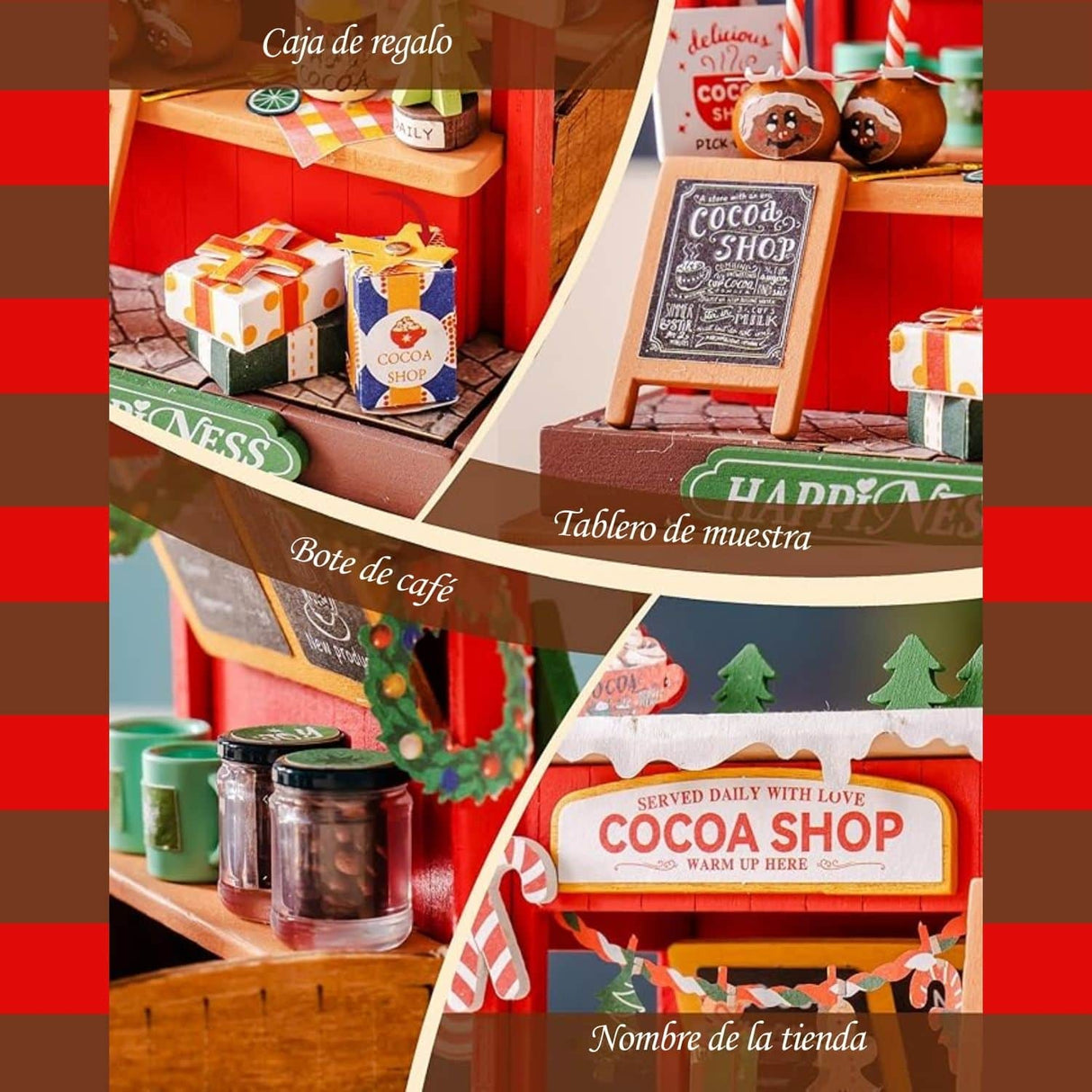 Rolife Secret World - Miniatura Armable Cocoa Shop
