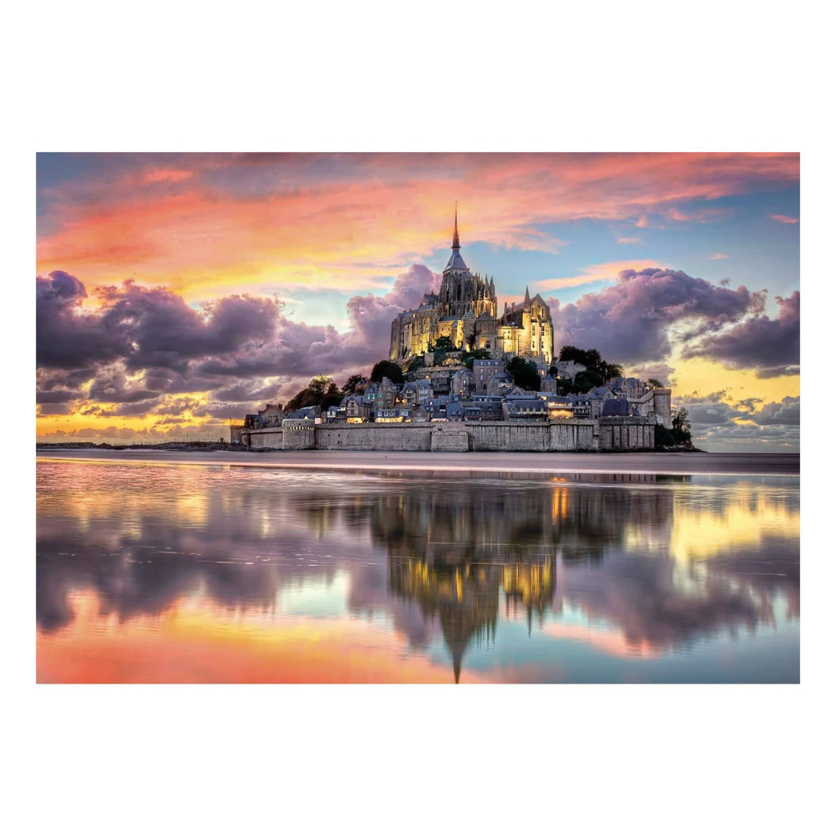 Clementoni - Puzzle 1000 Piezas Le Magnifique Mont Saint Michel High Quality Collection