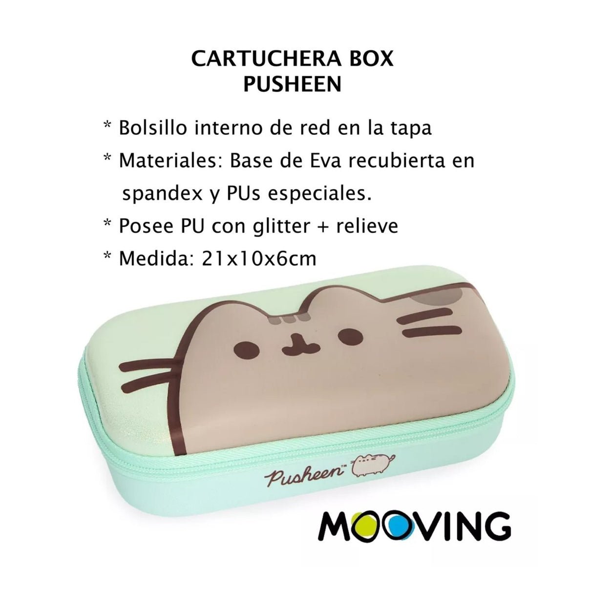 Mooving - Estuche para Lápices Box Pusheen