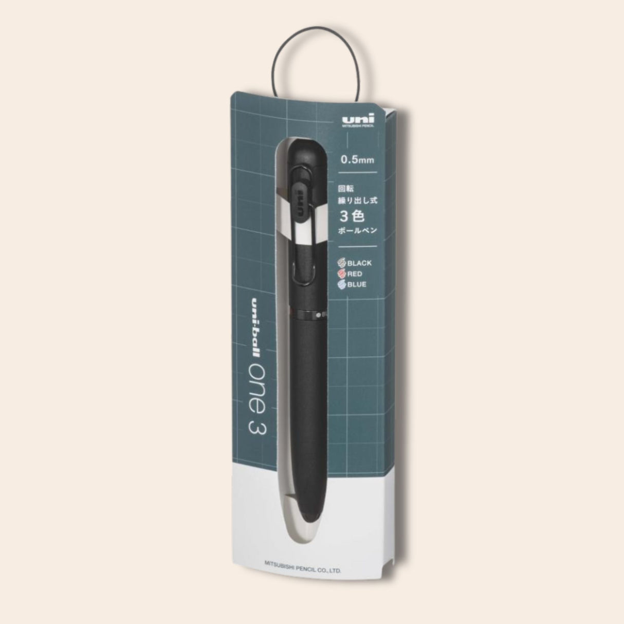 Uni-ball One 3 - Bolígrafo Tinta Gel 0,5 mm Gift Version Record Black