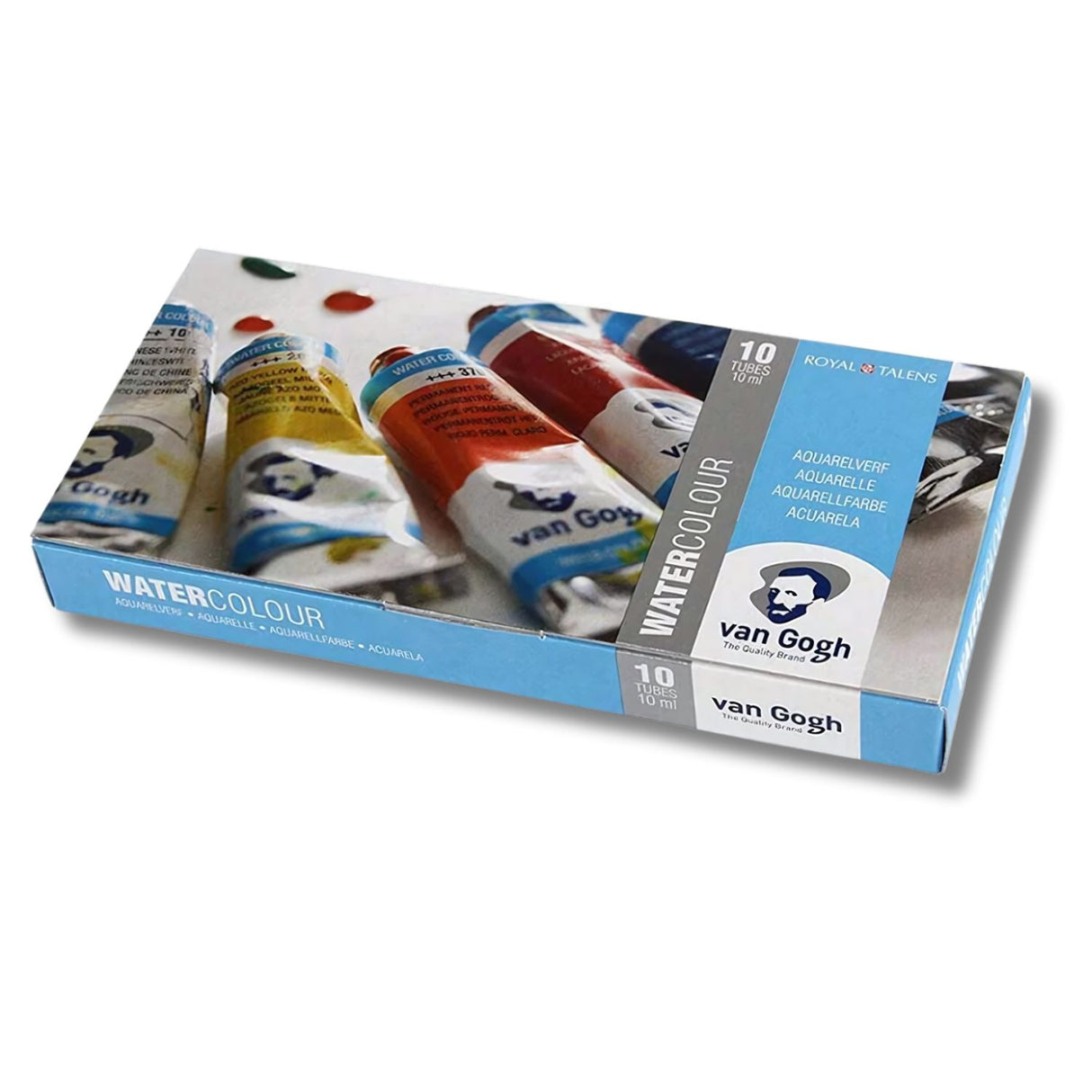 Van Gogh - Set 10 Acuarelas Colores Básicos Tubos 10 ml