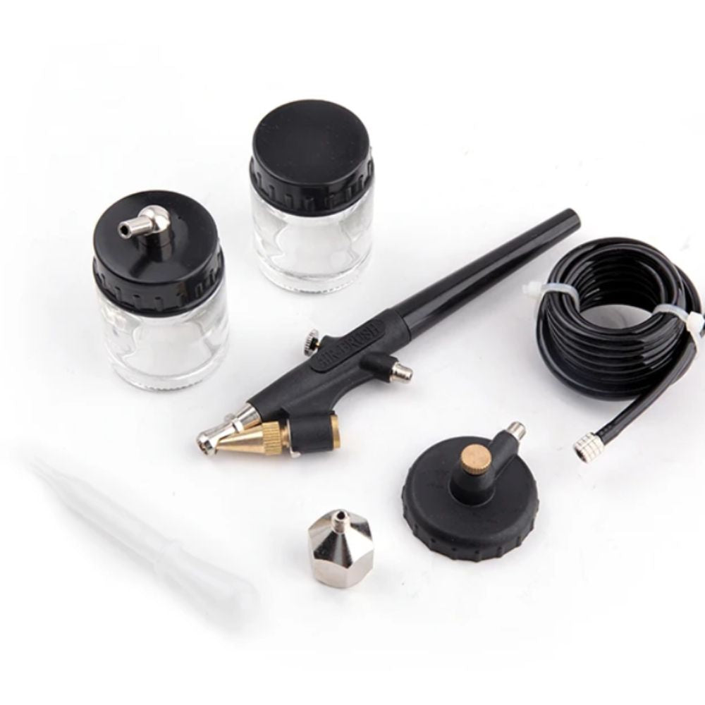 Aerógrafo Básico de Acción Simple con Accesorios