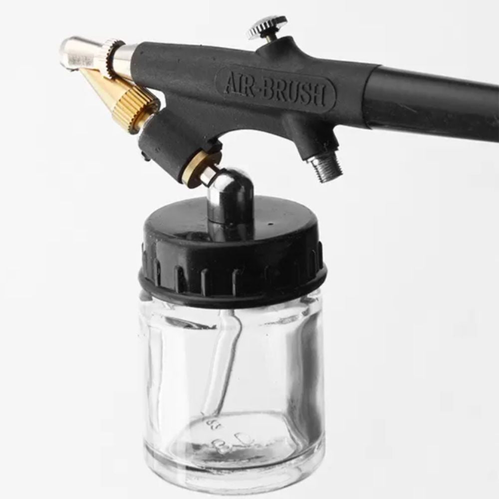 Aerógrafo Básico de Acción Simple con Accesorios