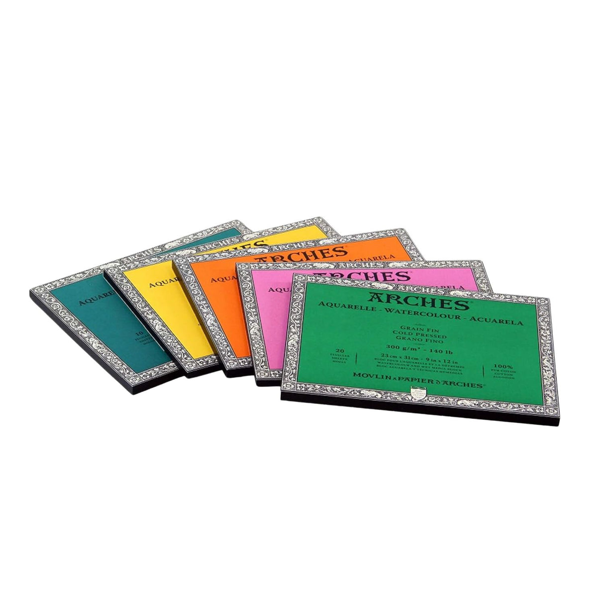 Arches - Block Acuarela Grano Grueso 300 g/m2 20 h