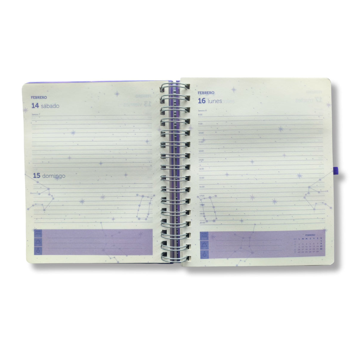 Artel - Agenda 2026 Diaria Espiral Astral