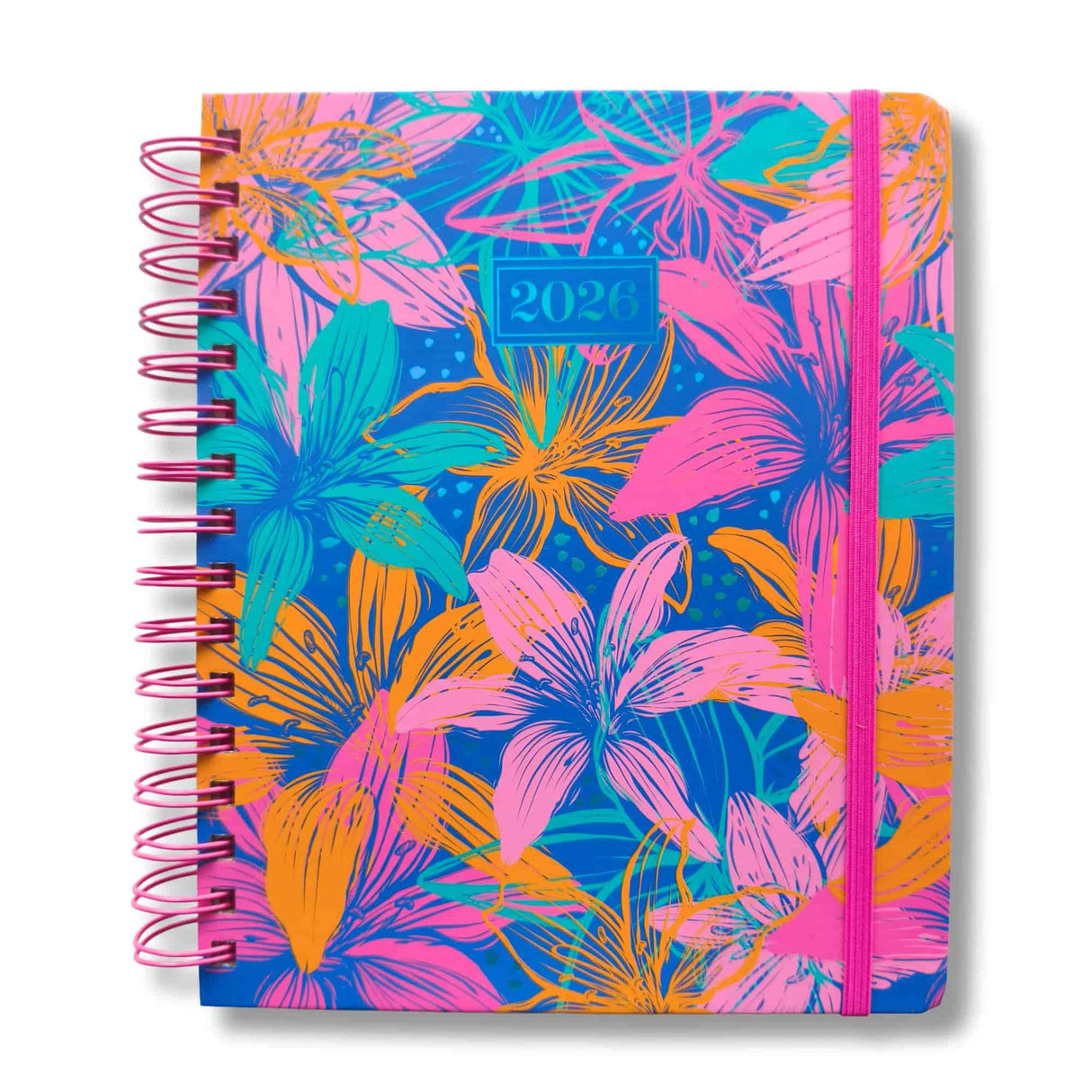 Artel - Agenda 2026 Diaria Espiral Color Bloom