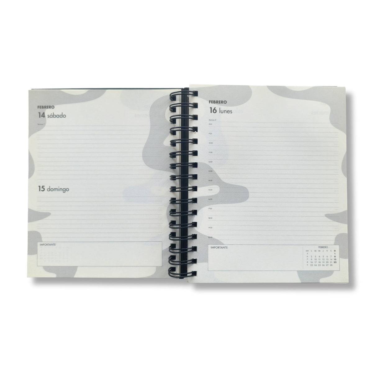 Artel - Agenda 2026 Diaria Espiral Pez Koi