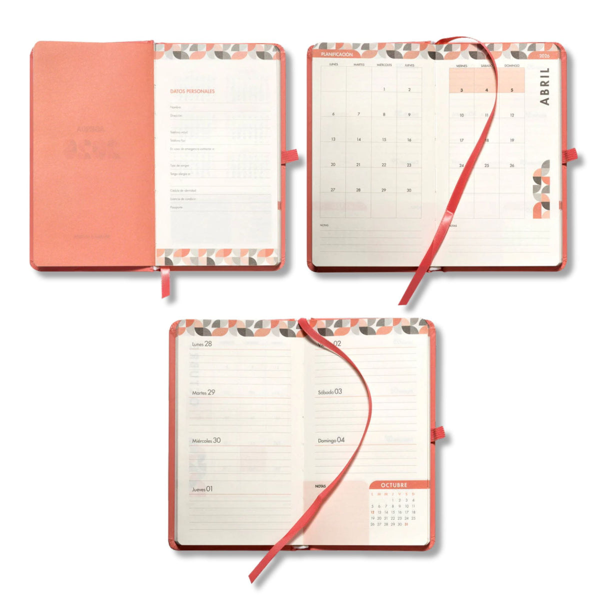 Artel - Agenda 2026 Semanal Chequera