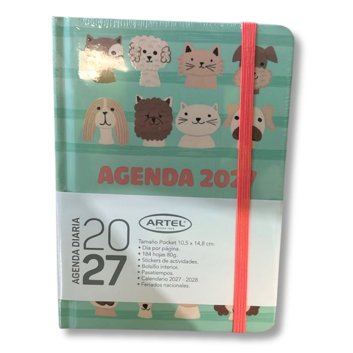 Artel - Agenda 2027 Diaria Pocket Doodle Pets