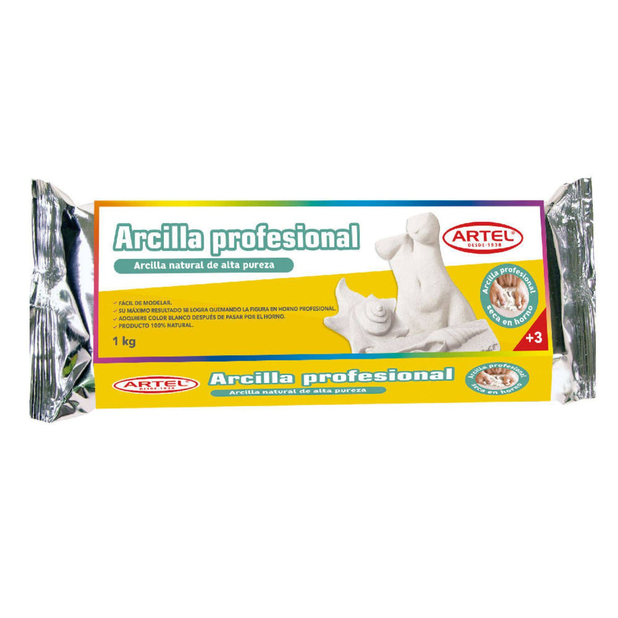 Artel - Arcilla Profesional Horneable 1 Kilo
