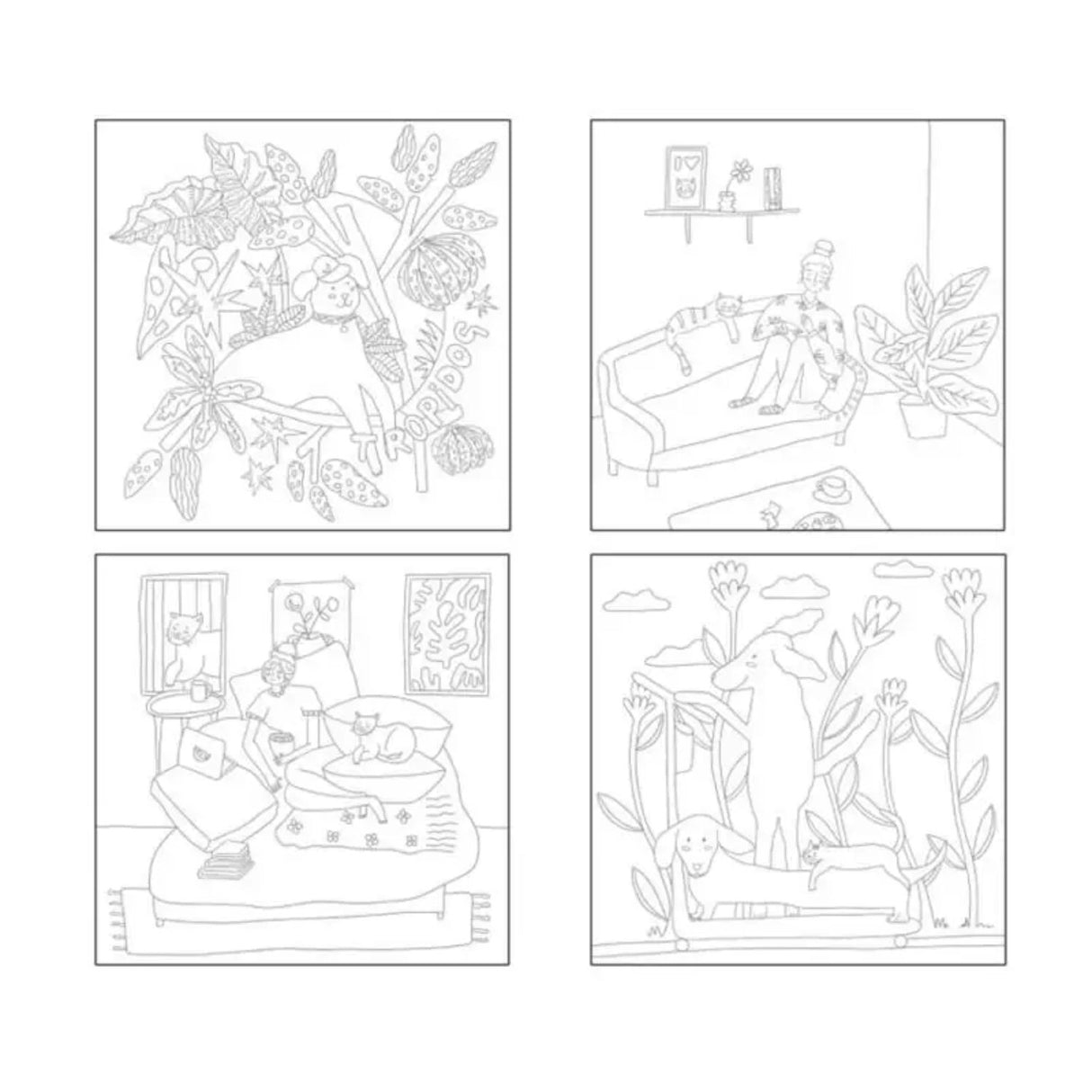 Artel - Block para Colorear Momentos Perfectos x Dani Blanq