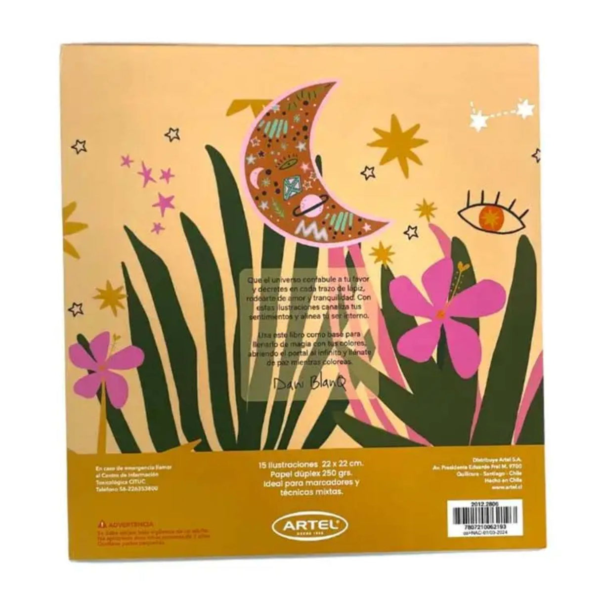 Artel - Block para Colorear Mysticus x Dani Blanq