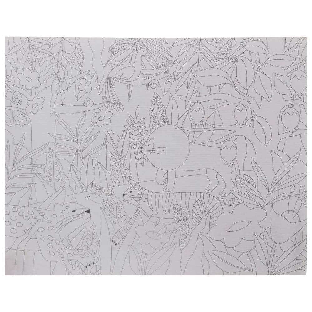 Artel - Block para Pintar Acrílicos con Diseños Predibujados