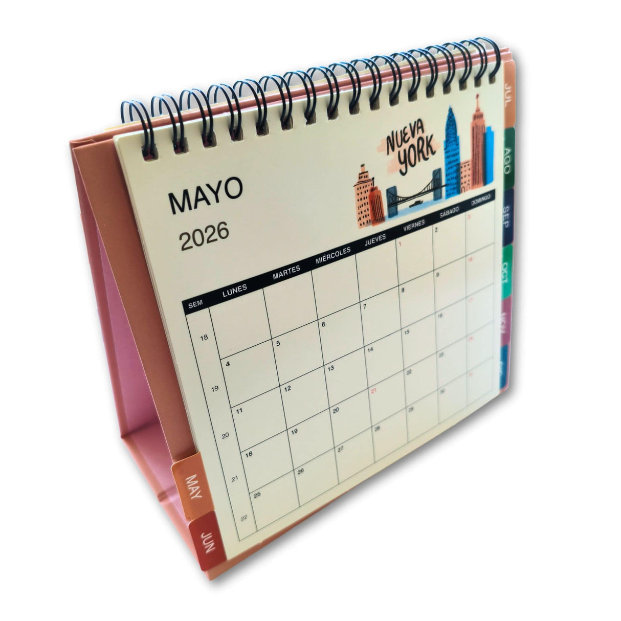 Artel - Calendario 2026 Escritorio Ciudades
