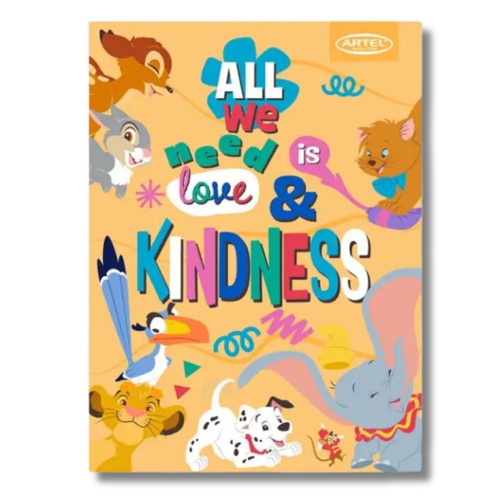 Artel - Cuaderno College Disney 100 hojas Clásicos