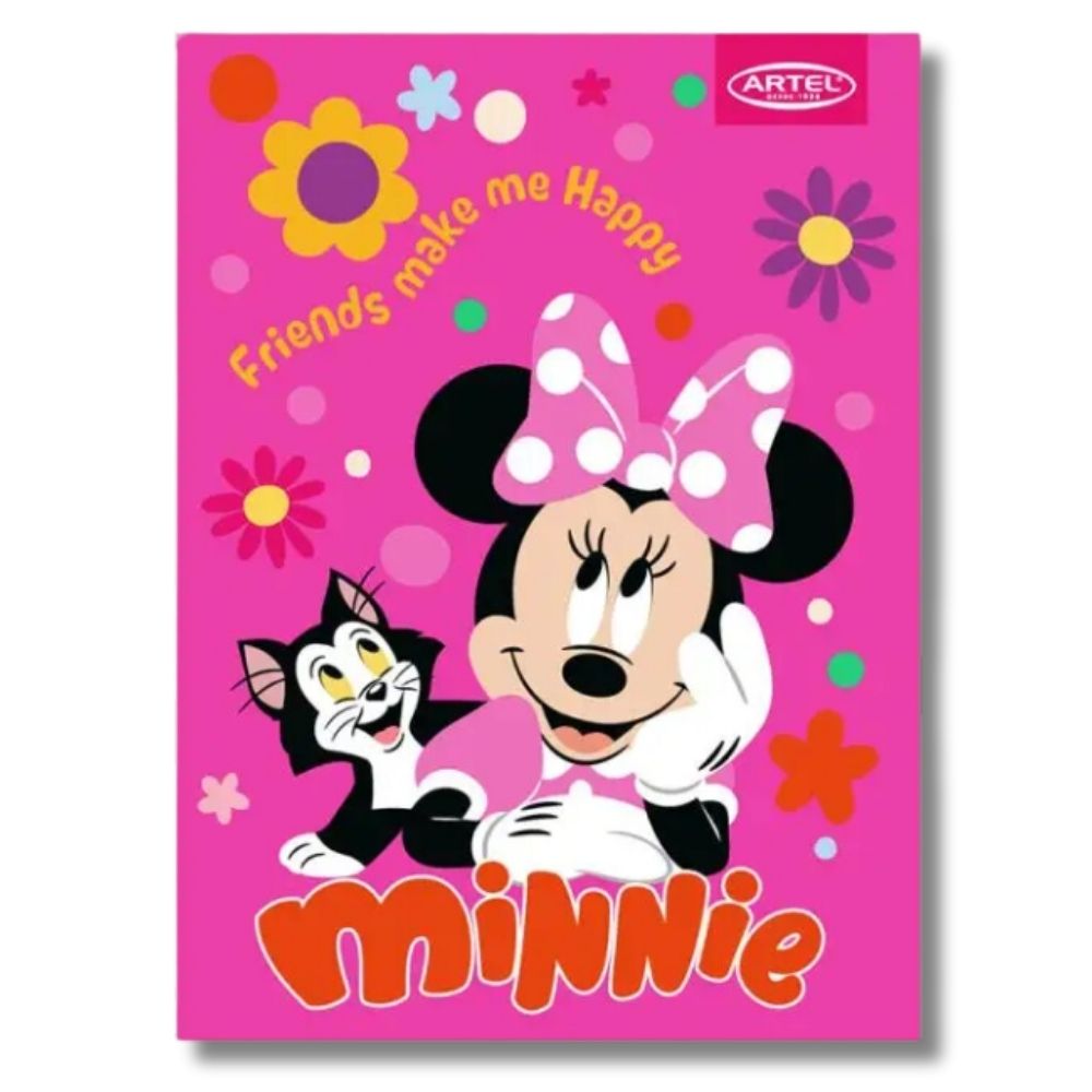 Artel - Cuaderno College Disney 100 hojas Minnie Jr