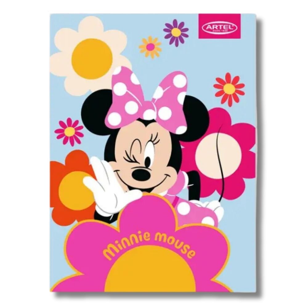 Artel - Cuaderno College Disney 100 hojas Minnie Jr