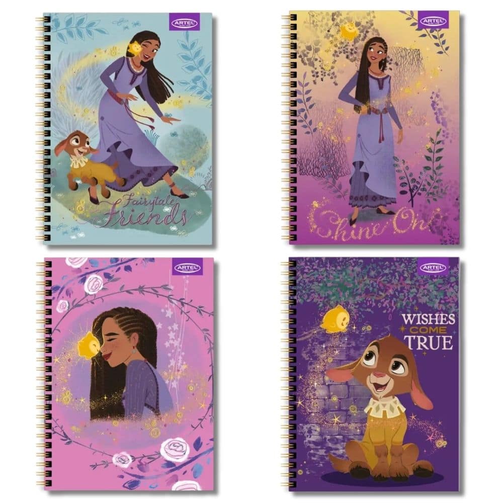 Artel - Cuaderno Universitario Disney 100 hojas 7 mm Wish