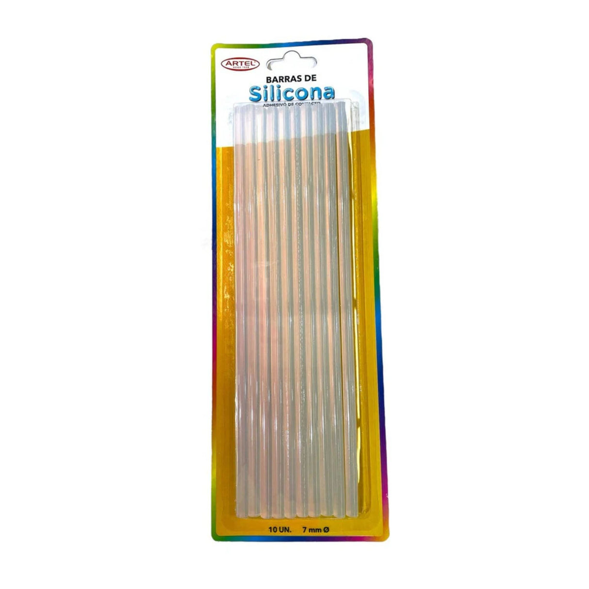 Artel - Pack 10 Barras de Silicona 7 mm x 25 cm