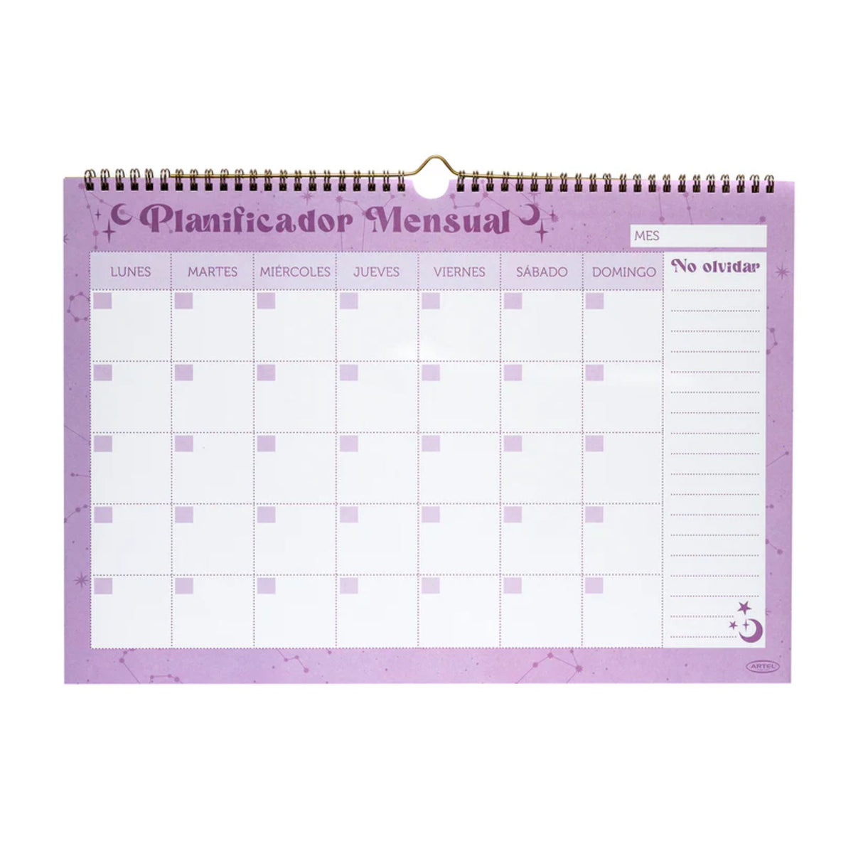 Artel - Planificador Mensual Astral