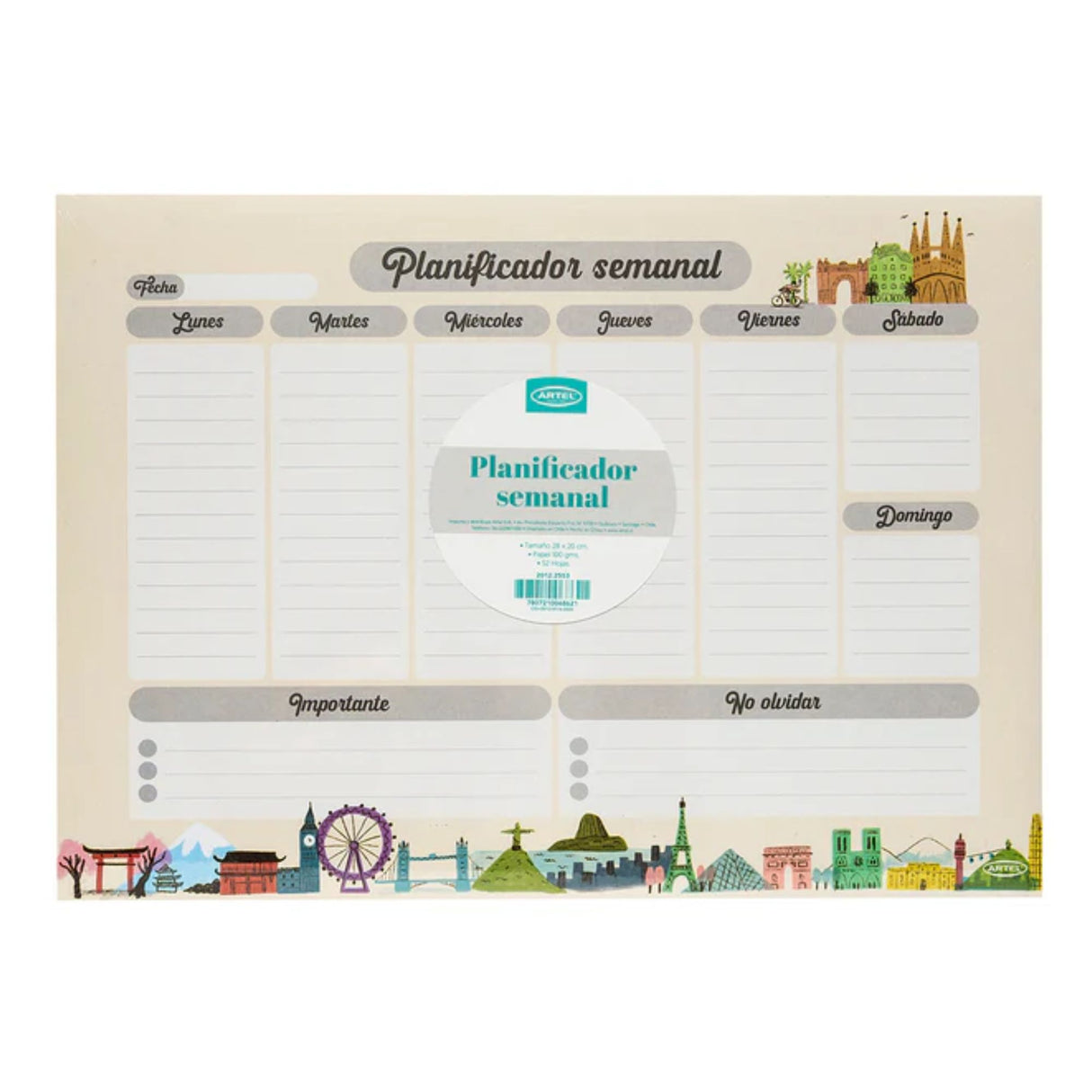 Artel - Planificador Semanal Cities