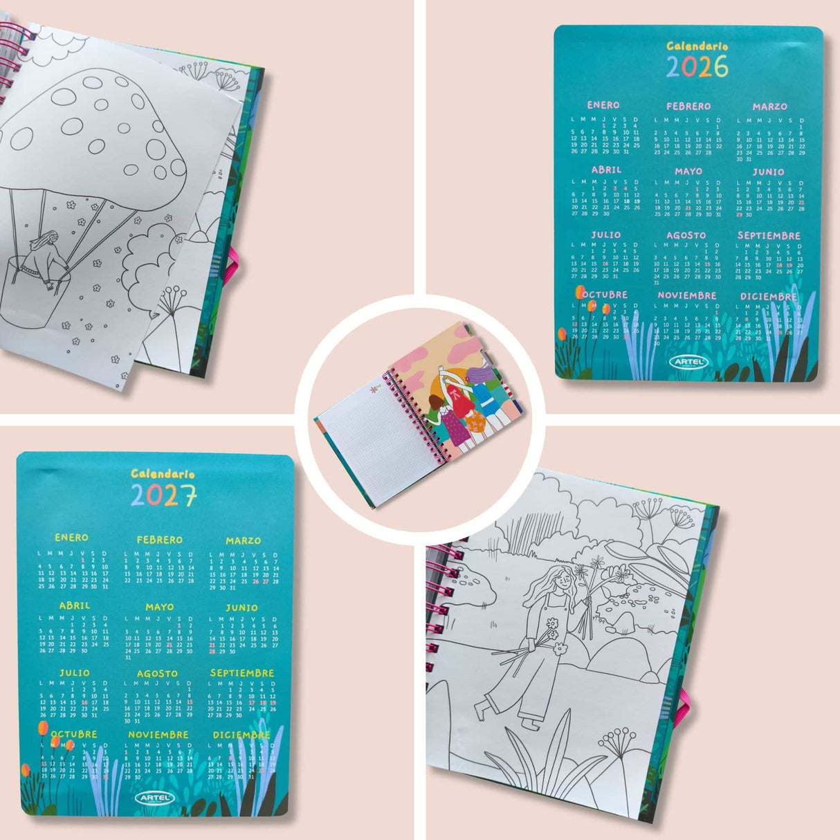 Artel - Planner 12 Meses Dani Blanq