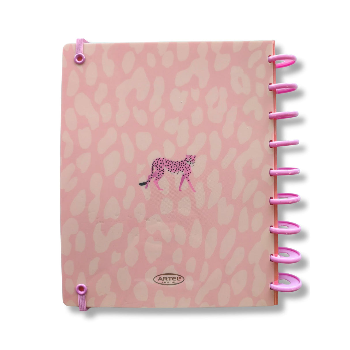 Artel - Planner 12 Meses Discos Animal Pink