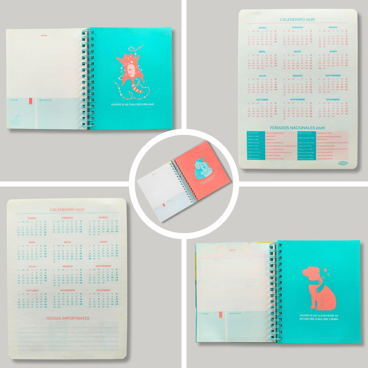 Artel - Planner 12 Meses My Pet Planner