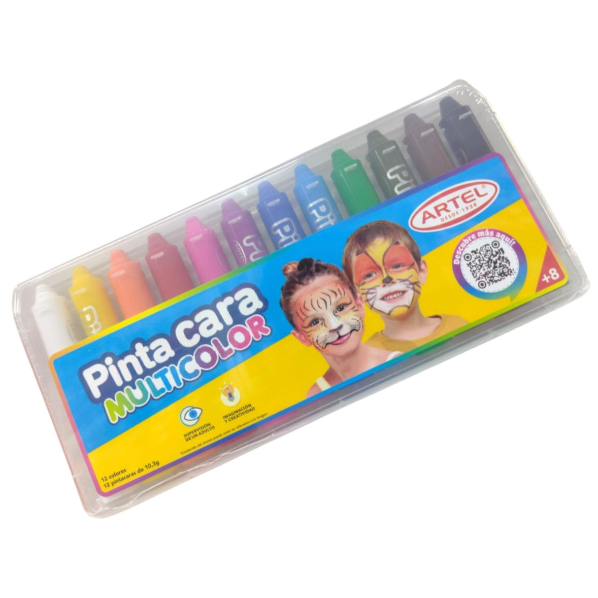 Artel - Set 12 Pinta Carita Multicolor