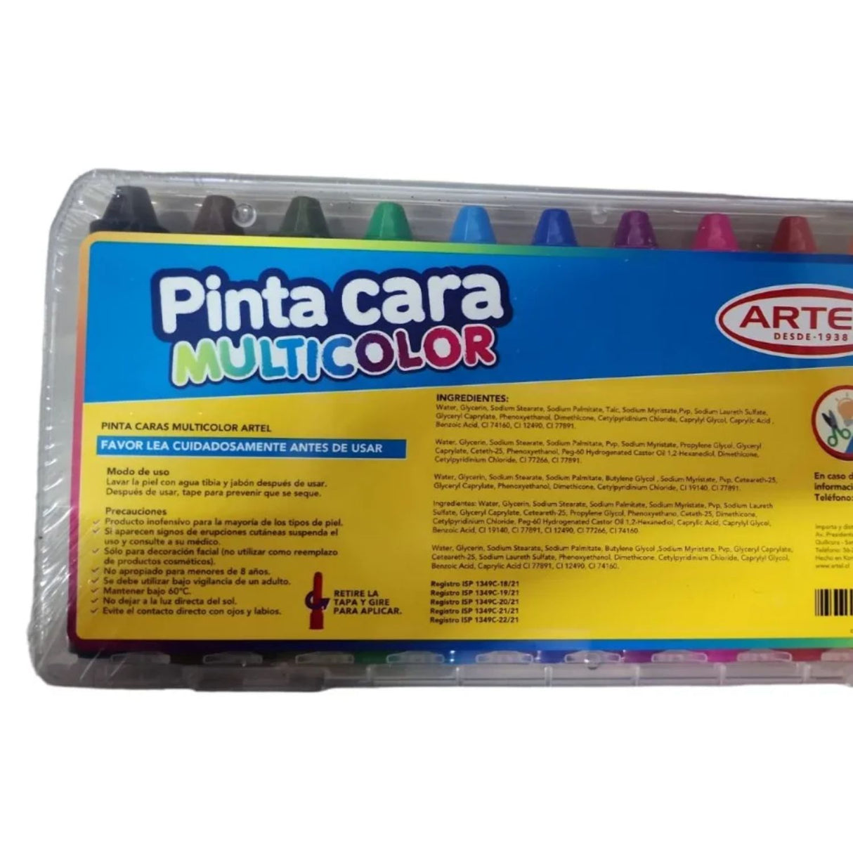 Artel - Set 12 Pinta Carita Multicolor