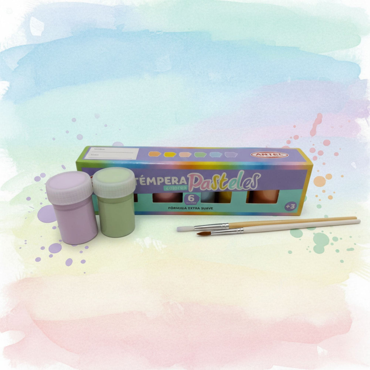 Artel - Set 6 Témperas Pasteles 15 ml