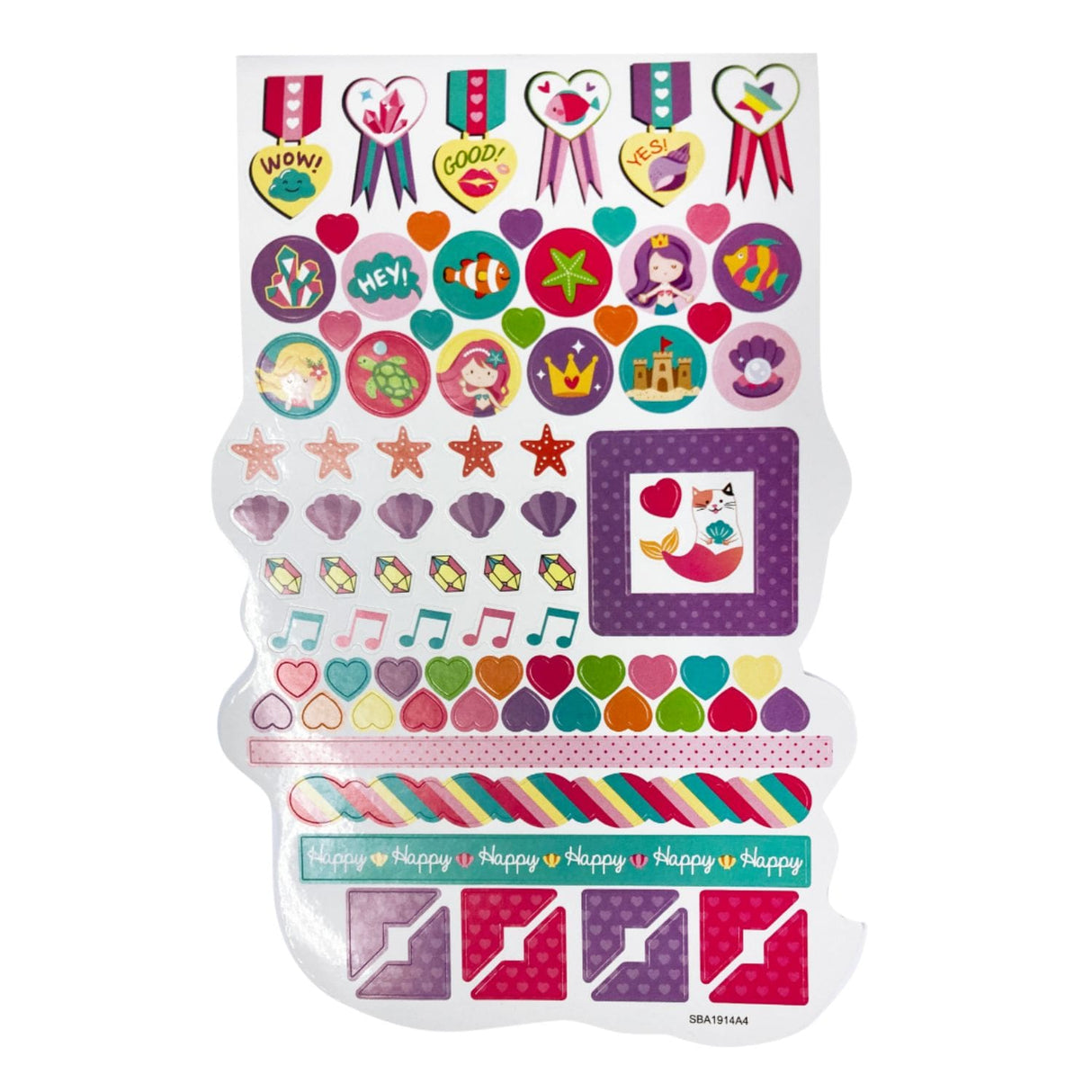 Artel - Stickers de Sirena más de 250 Stickers