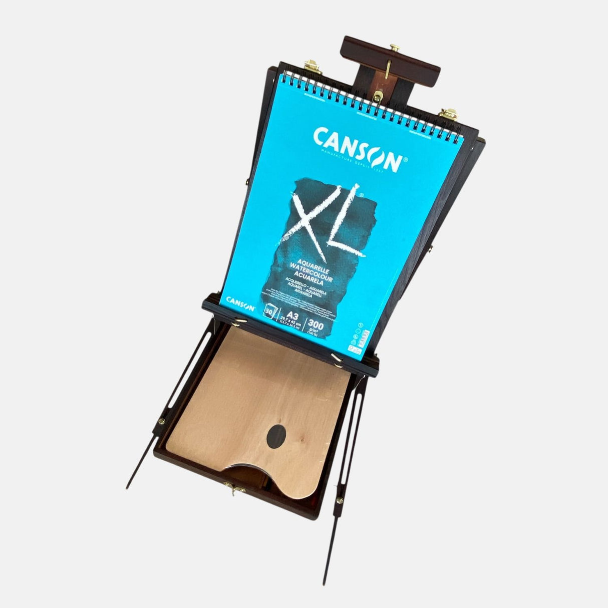 Atril Plegable Estilo Francés Color Café