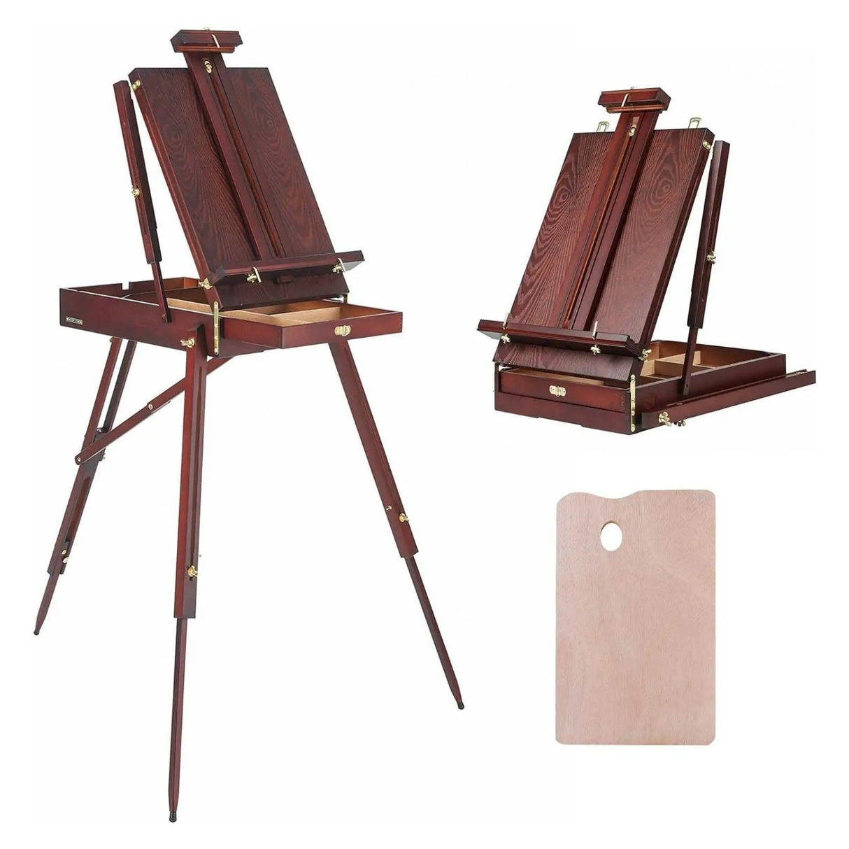 Atril Plegable Estilo Francés Color Café