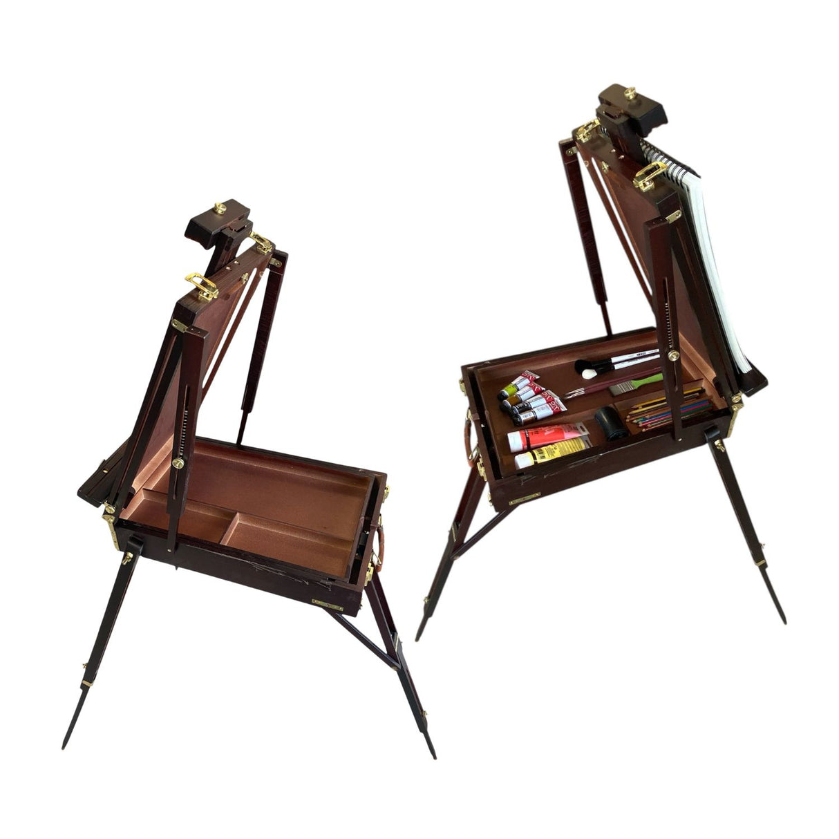 Atril Plegable Estilo Francés Color Café