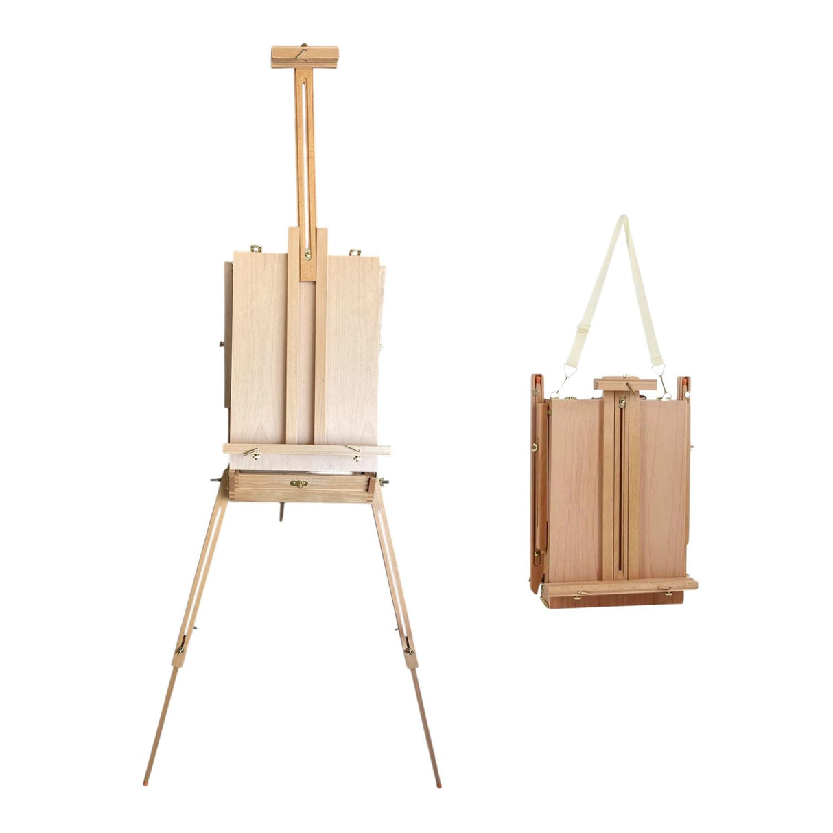 Atril Plegable Estilo Francés Color Madera Natural