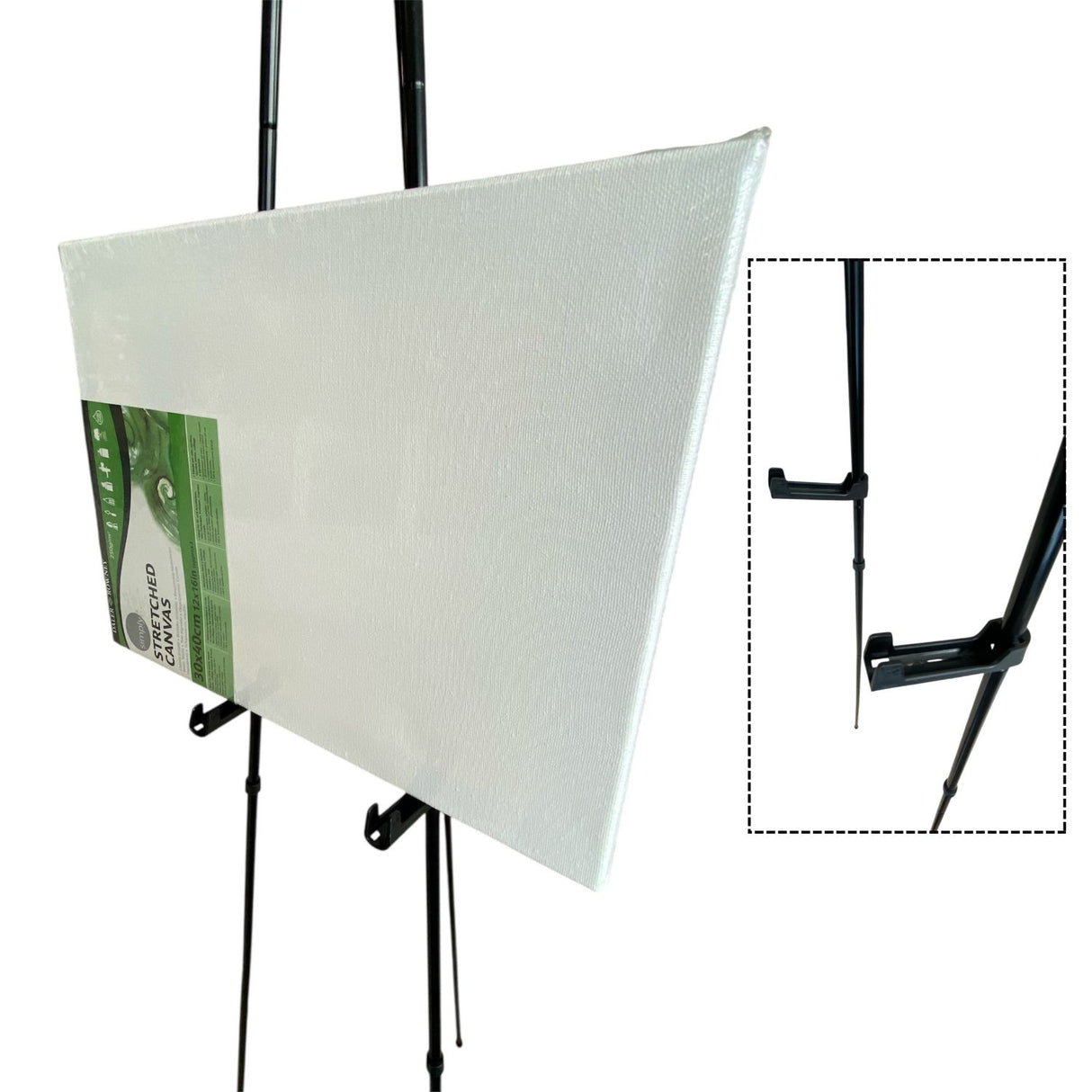 Atril Plegable Portátil Metálico con Soporte Ajustable