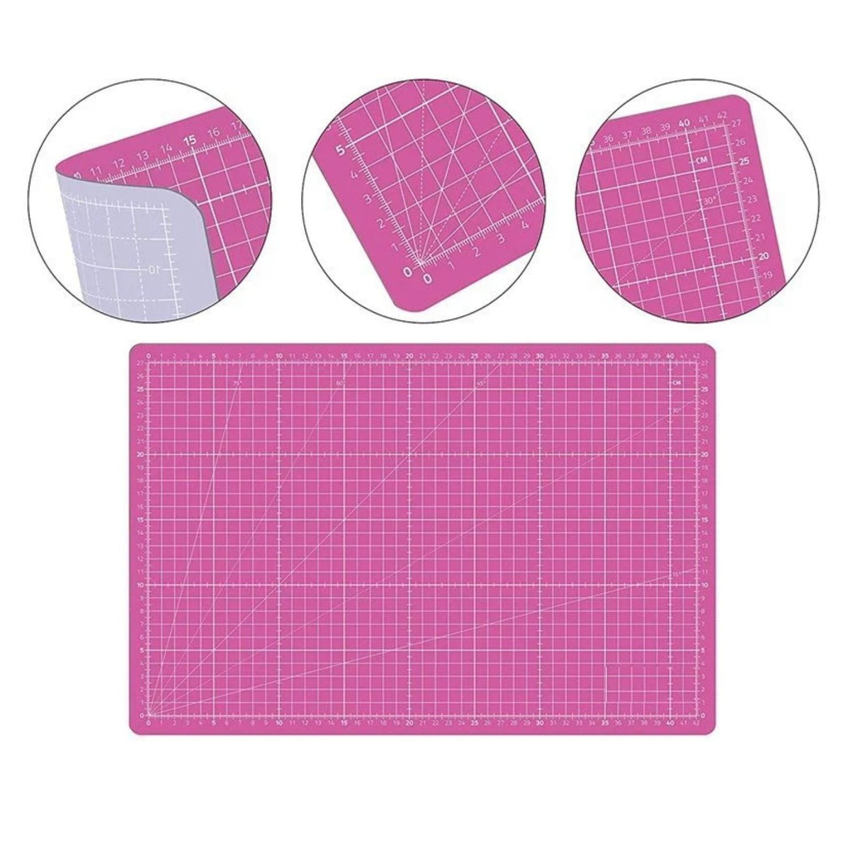 Base de Corte Color Rosado