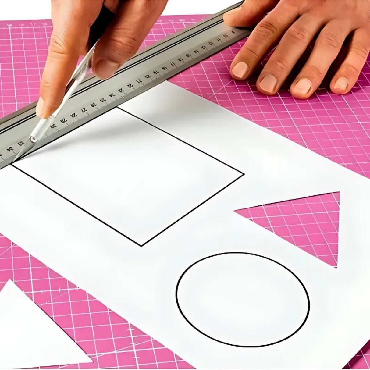 Base de Corte Color Rosado