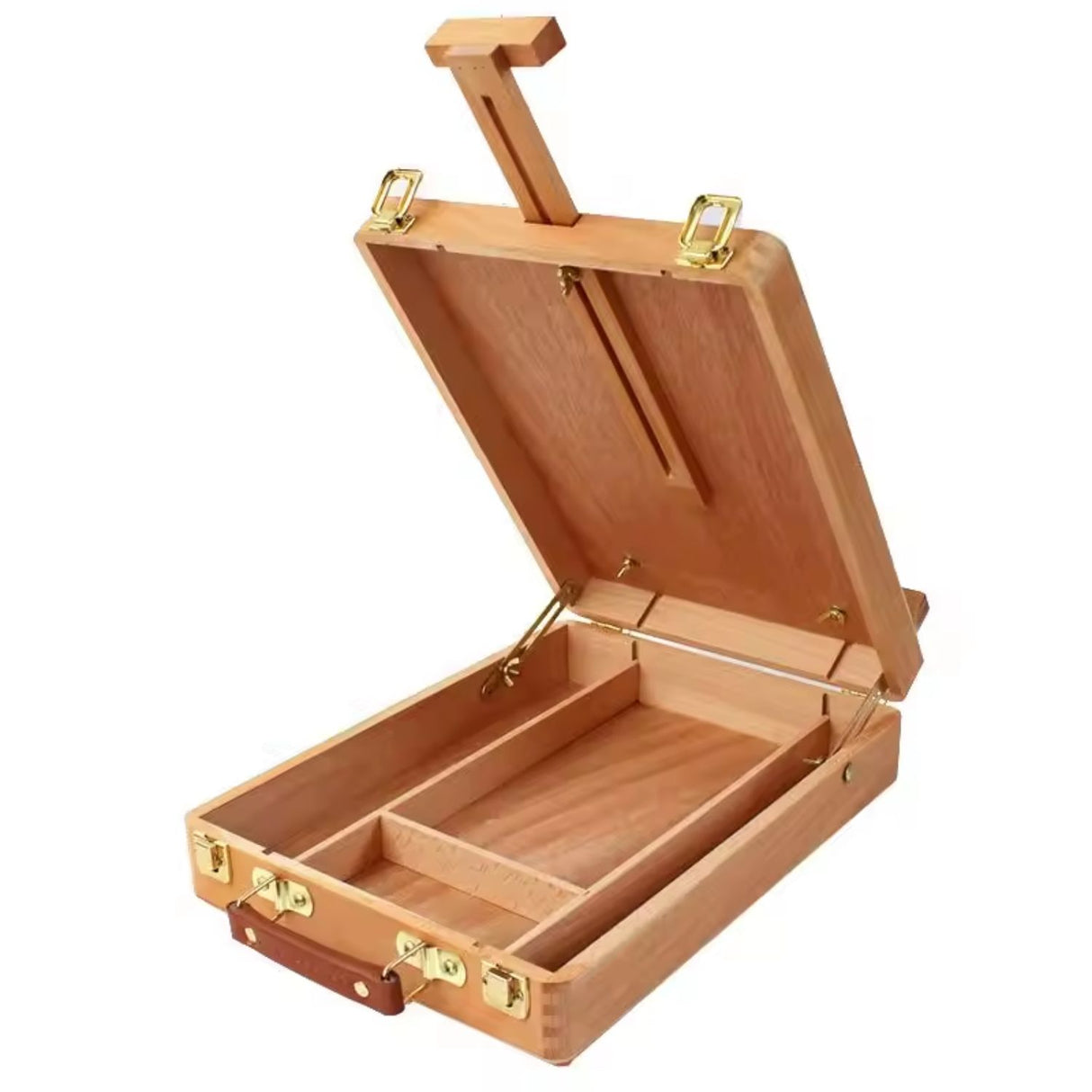 Caja Organizadora de Madera Tipo Maletín con Caballete 32 x 24 cm