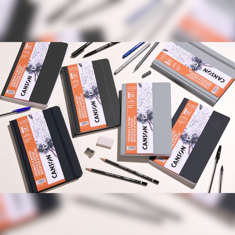 Canson Graduate - Libreta Art Book Croquis & Notes A5 14,8 x 21 cm