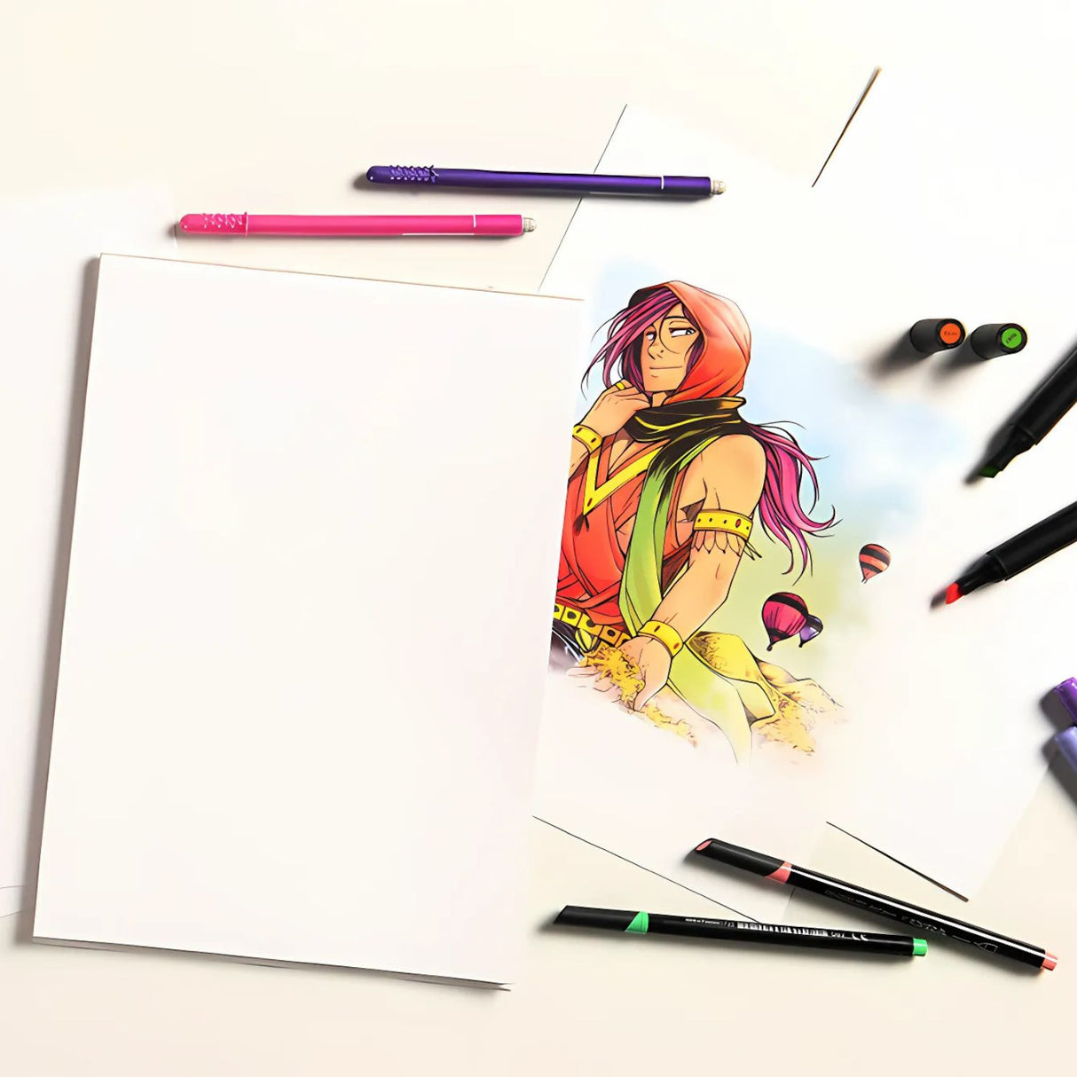 Canson Illustration - Block Manga y Comics 12 Hojas, 250 g/m2