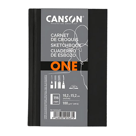 Canson Art Book - Libreta One 98 Hojas, 100 g/m2