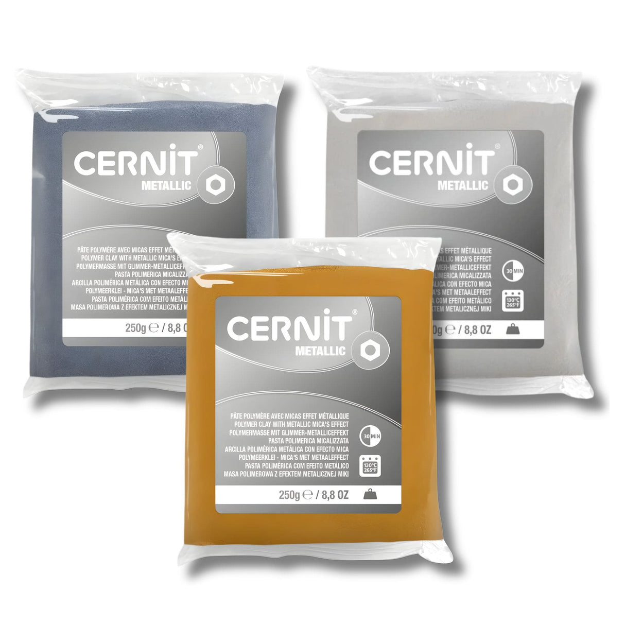 Cernit Metallic - Arcilla Polimérica 250 g