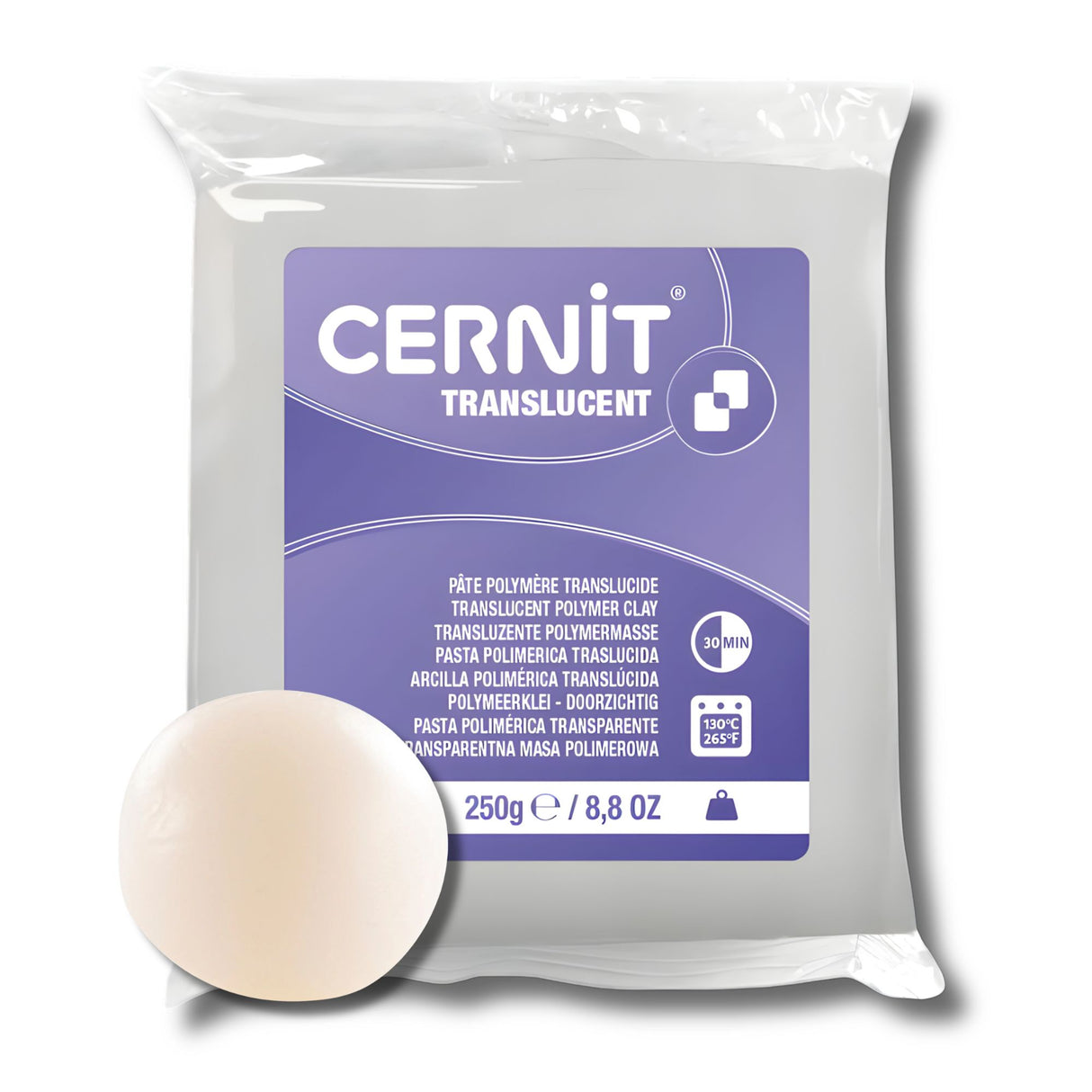 Cernit Translucent - Arcilla Polimérica Translucent 250 g