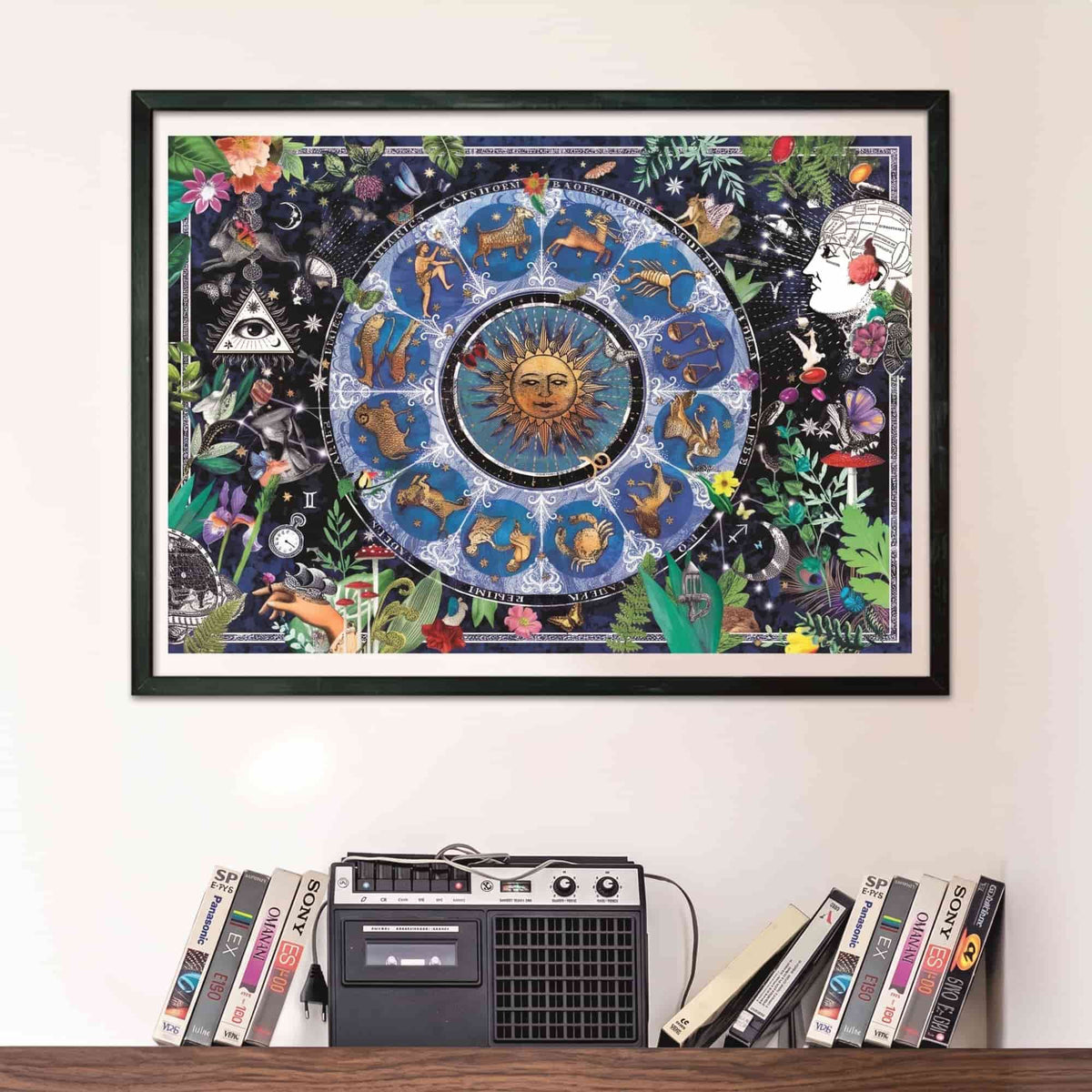 Clementoni - Puzzle 1000 Piezas Compact Astrological Chart 2025 High Quality Collection