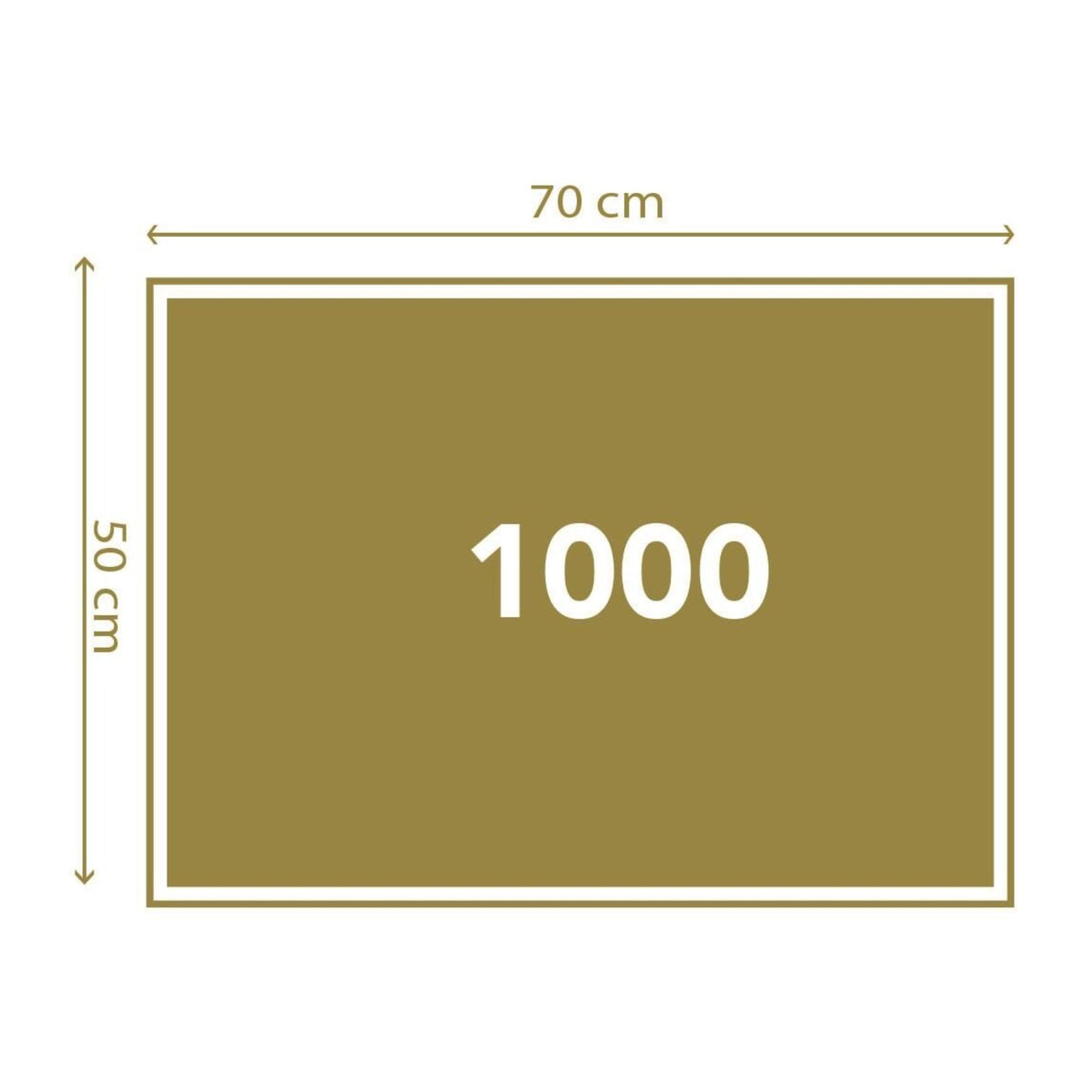 Clementoni - Puzzle 1000 Piezas Le Magnifique Mont Saint-Michel High Quality Collection