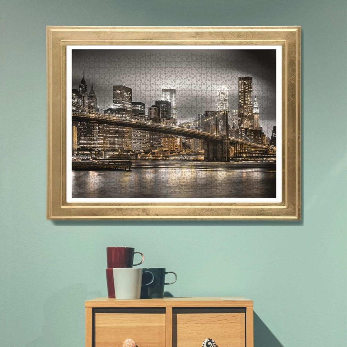 Clementoni - Puzzle 1000 Piezas New York Skyline High Quality Collection