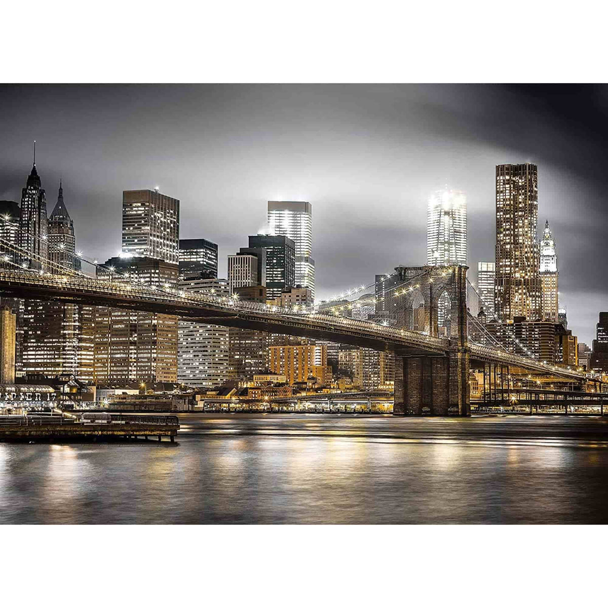 Clementoni - Puzzle 1000 Piezas New York Skyline High Quality Collection